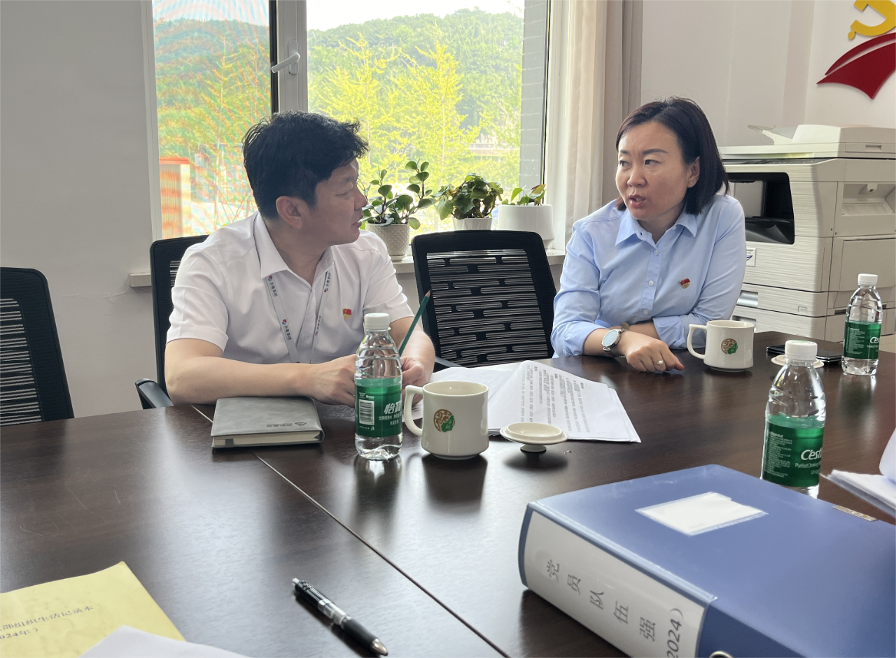 聚勢賦能強支撐 黨建引領(lǐng)促發(fā)展——集團黨群中心開(kāi)展黨建工作調研